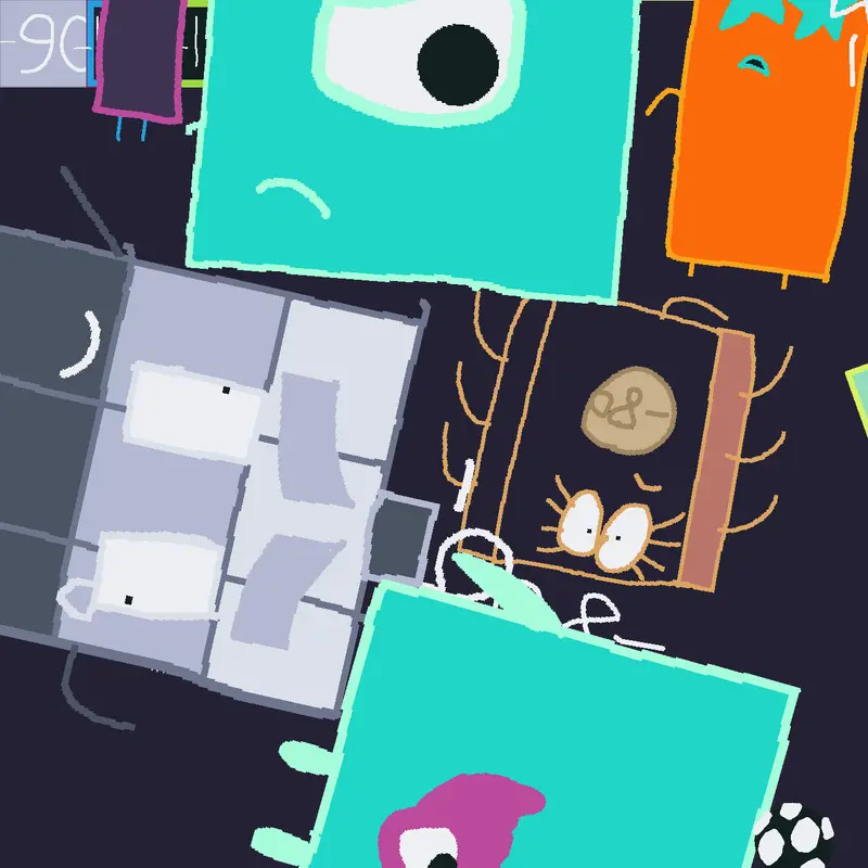numberblocks band but awful NEGATIVES by @thestickman_dude