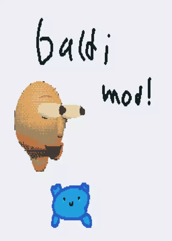 Baldis basics mod by @dylvin7