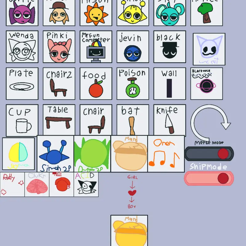The SpRUNki sandbox game by @simon_gamer_with_sonic