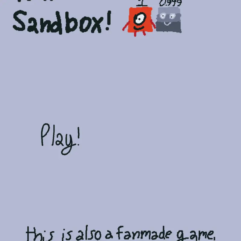 A Numberblocks Sandbox Fanmade Game! by @DachiBombsFL4792