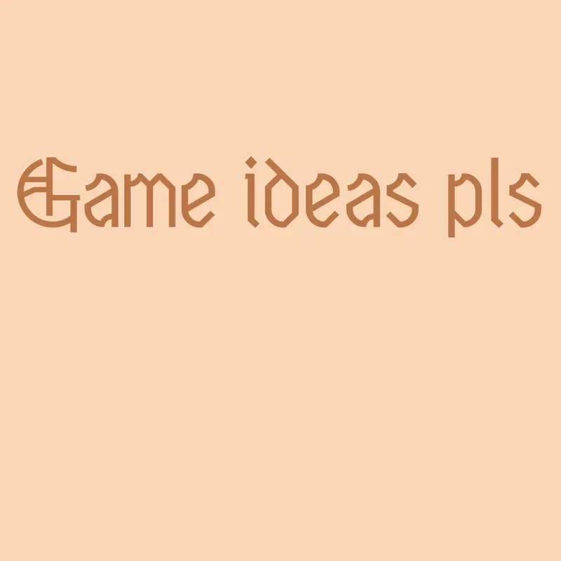 Game by @I_Make_Good_Games