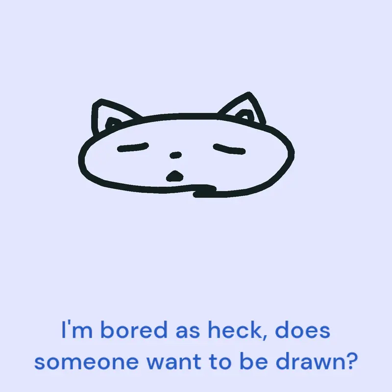 Someone send oc I'm bored by @XxSpaceCatxX