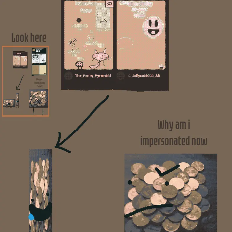 Penny pyramid by @The_Penny_Pyramid