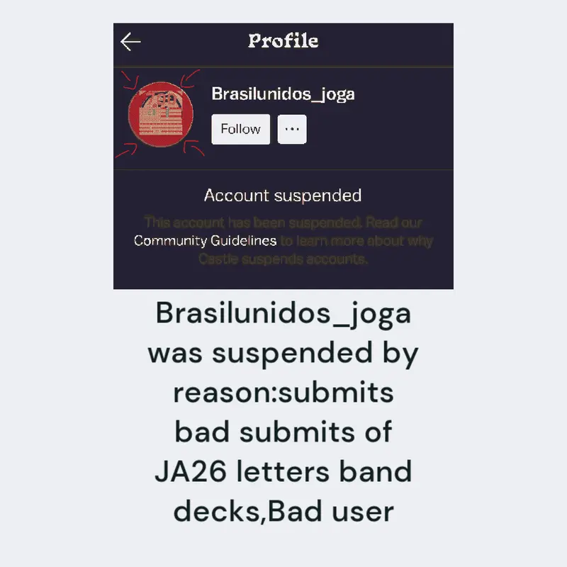 Brasilunidos_joga is suspended by @Random_Ithinkacount