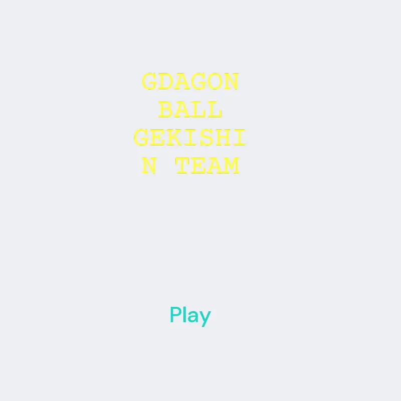 DRAGON BALL GEKISHIN TEAM V1.0 by @Goku_Official_1234