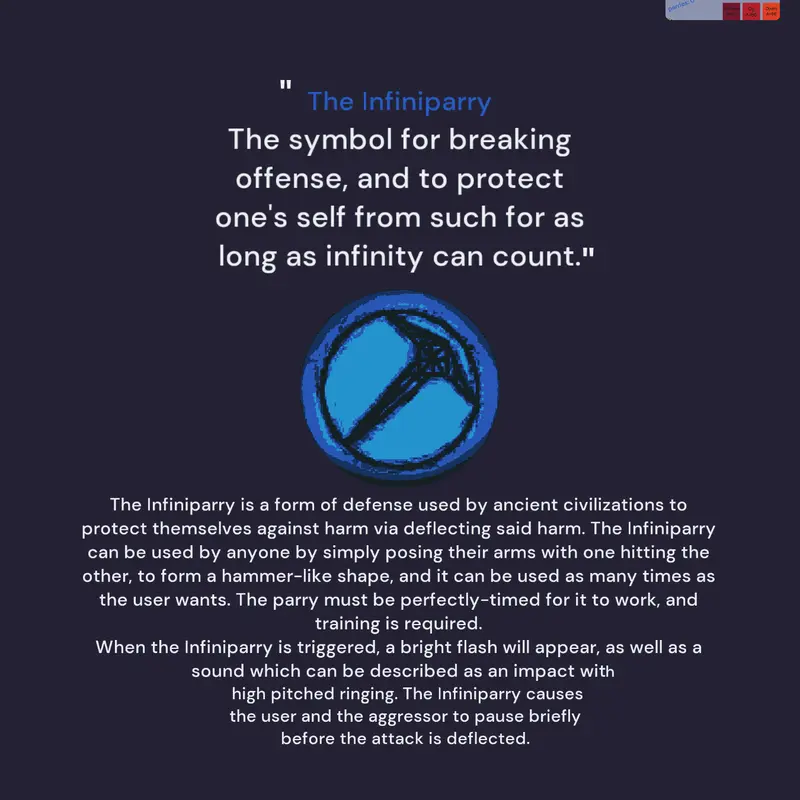 infiniparry info by @robert618286