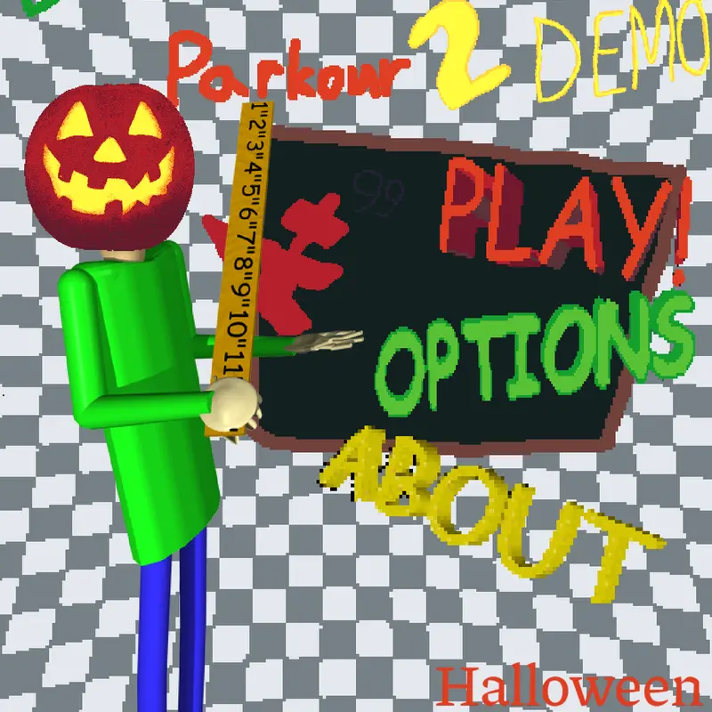 Baldi's Basics Parkour DEMO by @NazarBaldguy