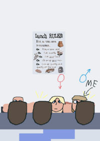 Meme that actually happened at school