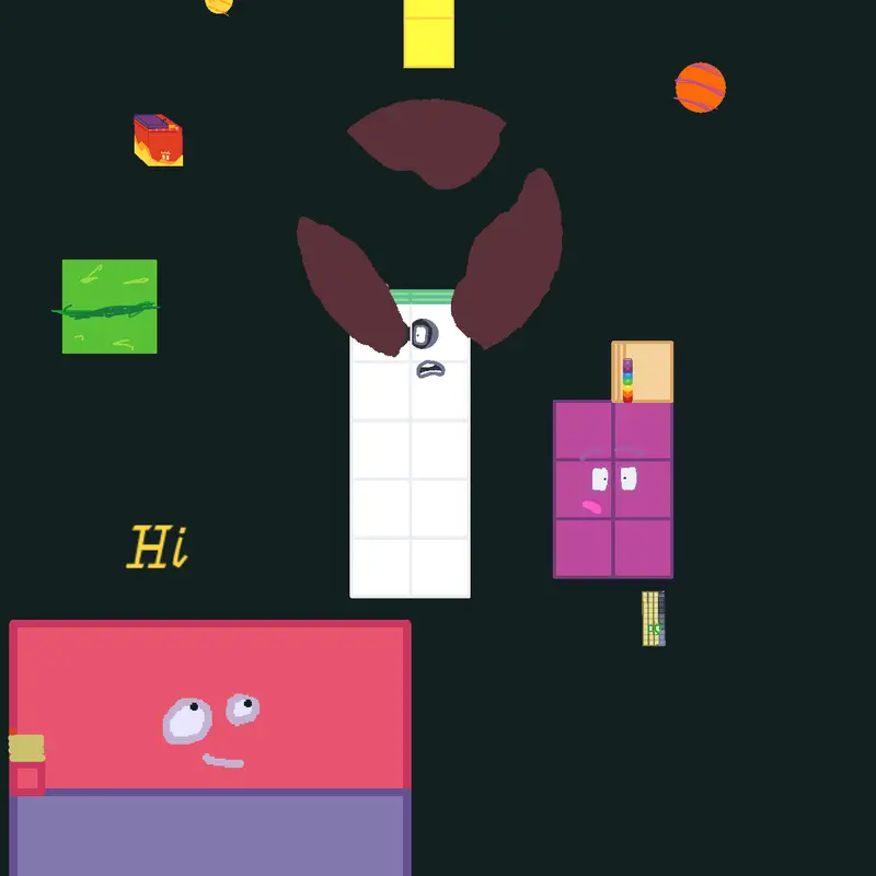 Numberblocks by @16_triple_number