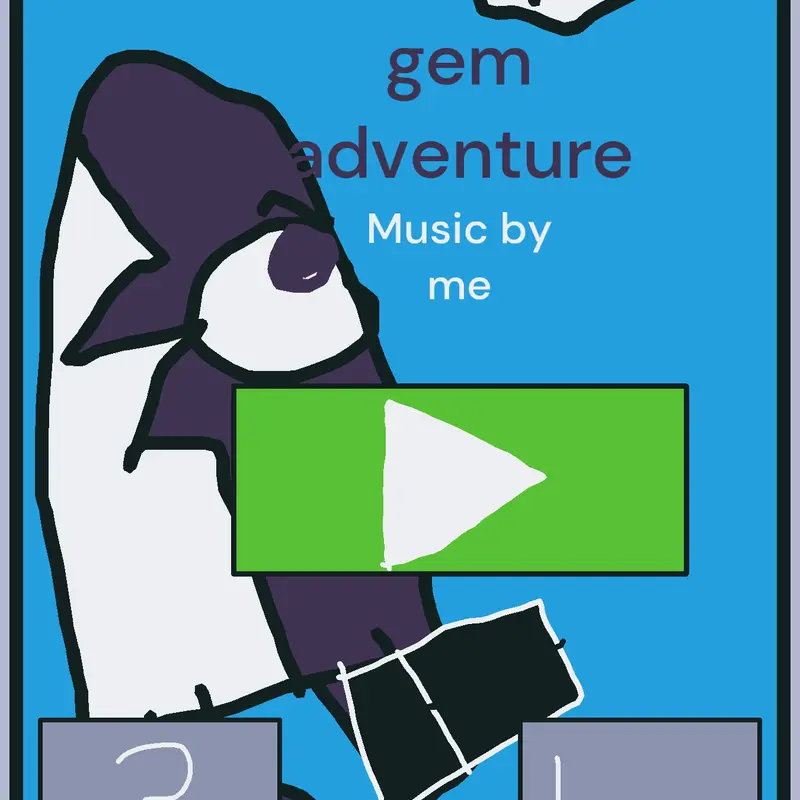 Charecters gem adventure by @PizzaKaptain