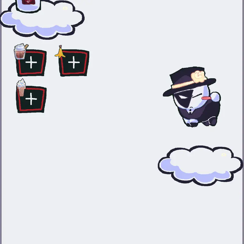 artful die of death baby game by @xcanz