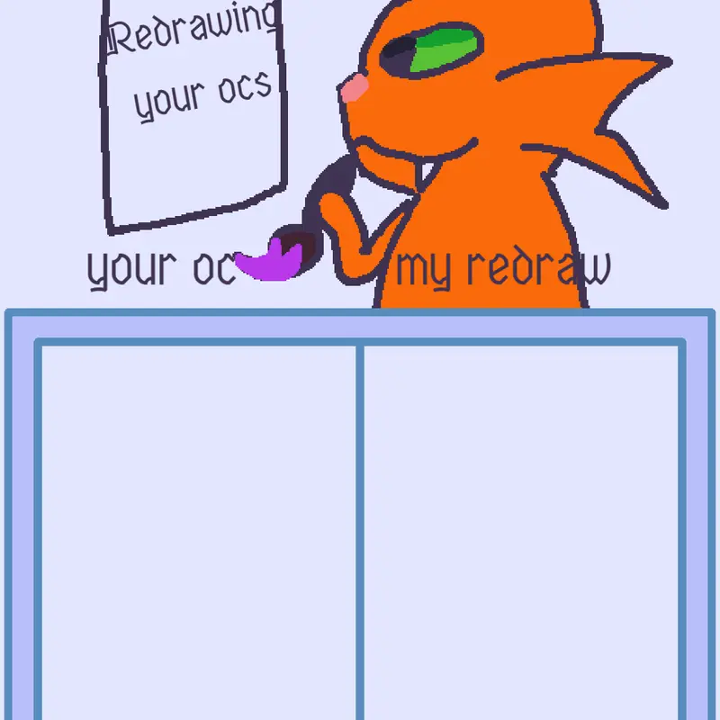 redrawing your OCS by @IHeartRochas313ARG