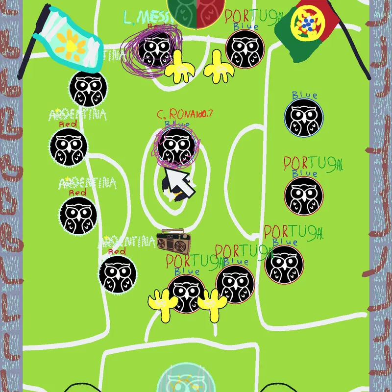 TEAM MESSI PLSSS!!! by @NPCTRLTW