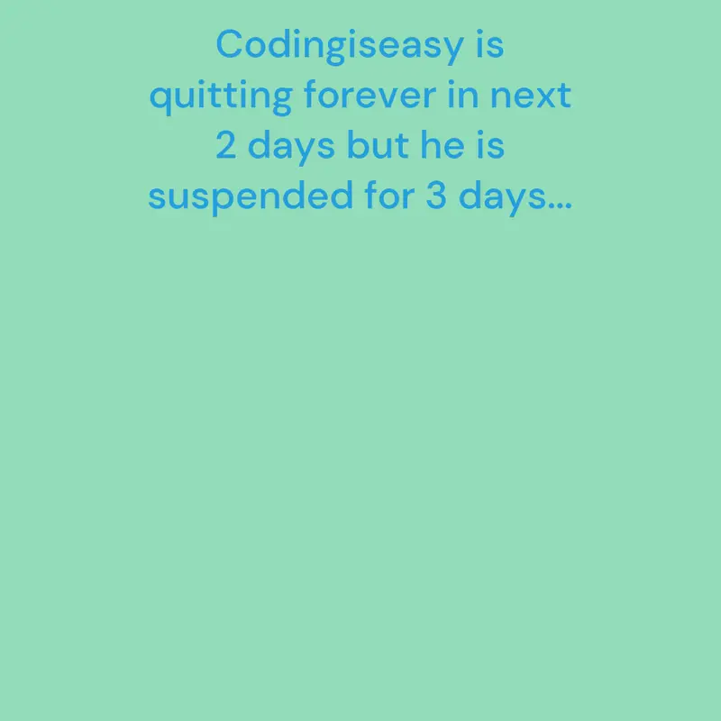 Game by @rip_codingiseasy