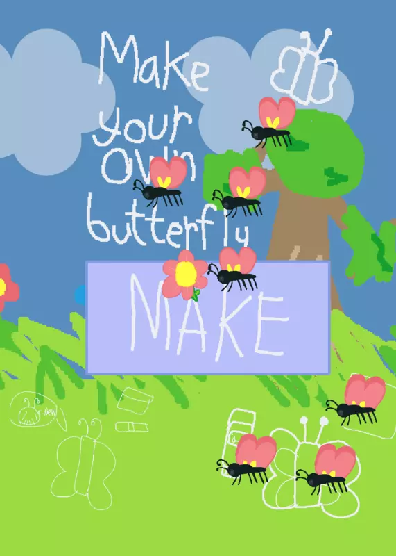 PAPER BUTTERFLY by @imhimpotionia