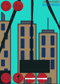 Tripod game (in progress)