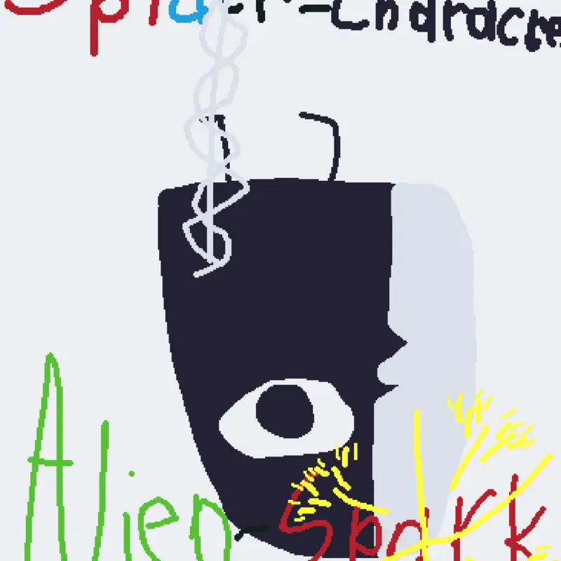 Spider-character Alien-spark by @Cantalite2