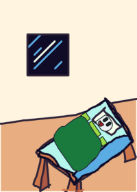 Lights out and night light on