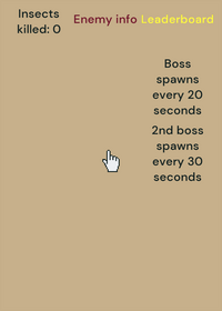 Insect smasher added new boss