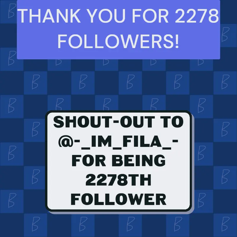 2278 followers by @Blue2278_WaterFire