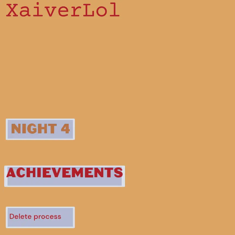 Game by @XaiverLol