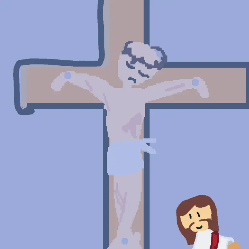 Jesus died on the cross for our sins ✝️ by @mrowler2