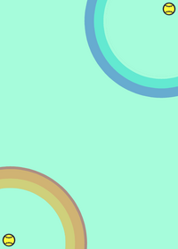 Planets colliding simulation