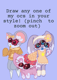 Draw my ocs in your style