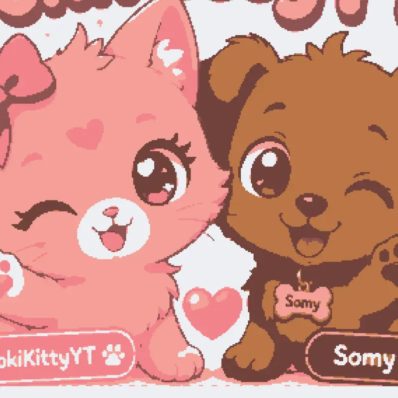 Fanart of PokiKittyYT! by @Alia_pinky