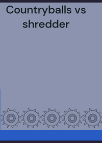Countryballs vs shredder