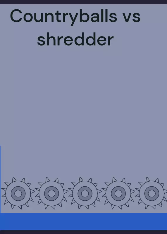 Countryballs vs shredder by @badpiggiehateslife