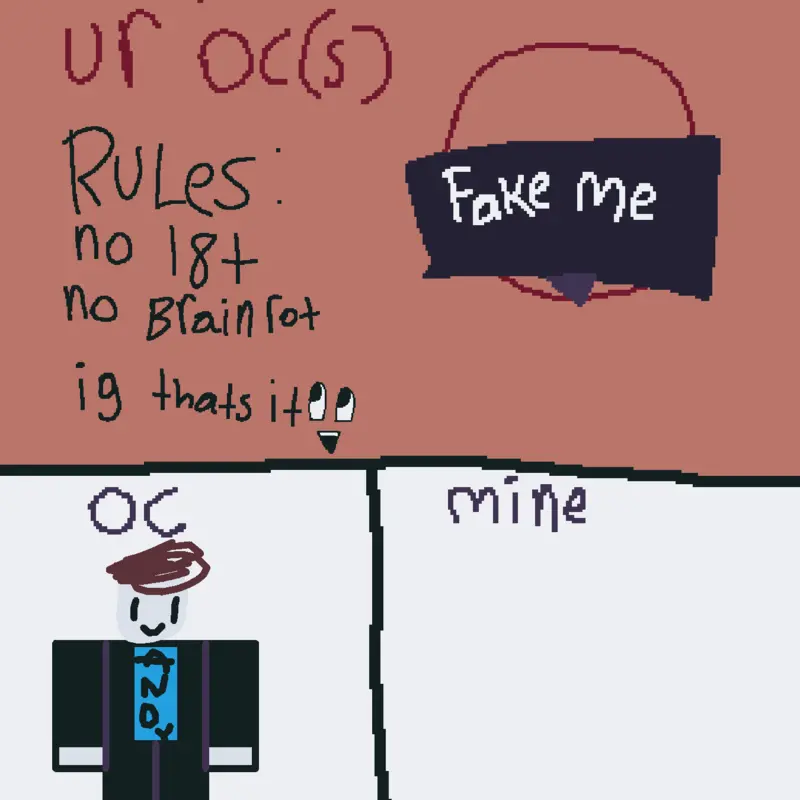 Oc redraw but not made from me by @Somebodytestin9bro