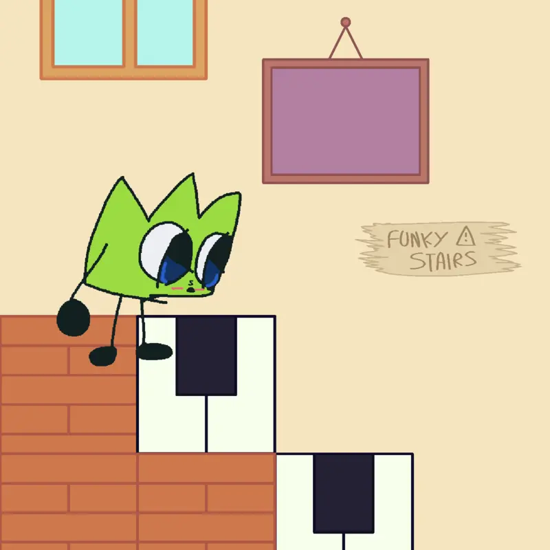 Funky stairs by @iluvmygames2
