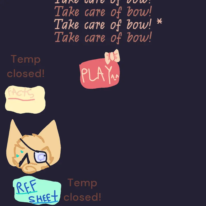 Game by @BowPhoebeAndCaramel