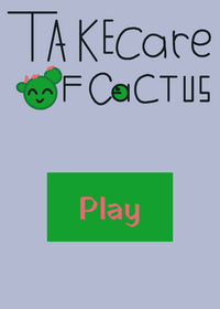 Take care of cactus