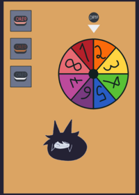 Miss circle cat Oreo roulette