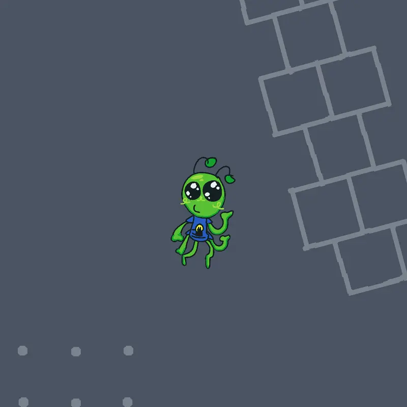 Draw with facty alien by @joshleadeecommander