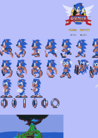 Sonic 8bit sprites (NOT FREE TO USE)