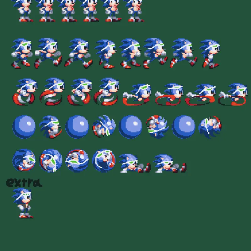 Sonic by @SonicKidTH