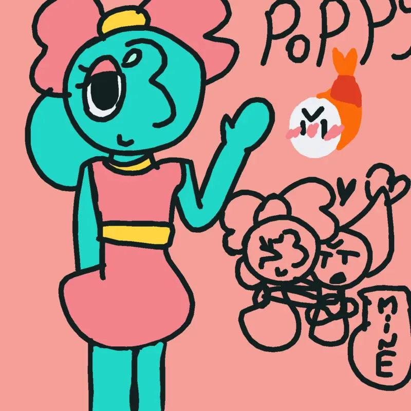 Poppy#poppydandyswordl#dw by @pokefancrazy