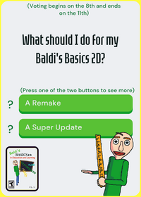 What should I do for my Baldis Basics2d?