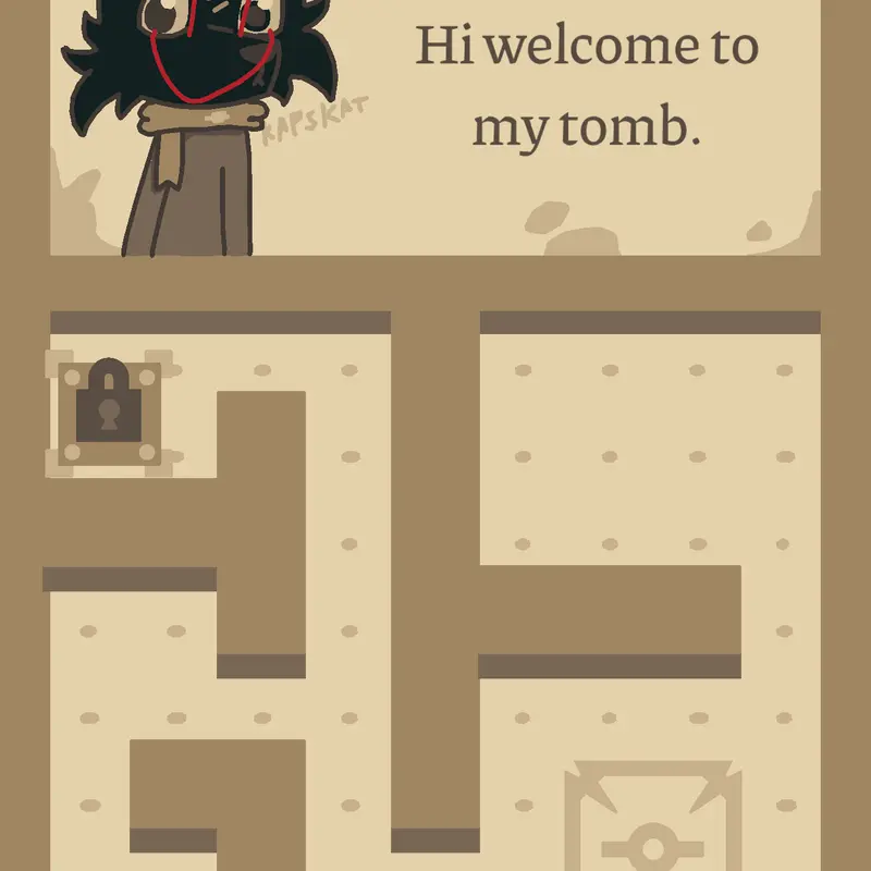 Escape evil mase by @Ralsei_559