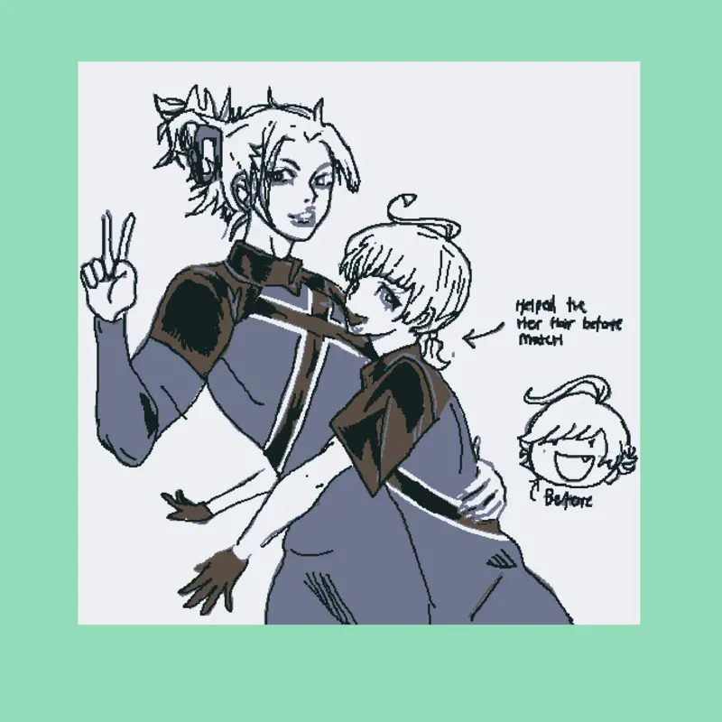 Fem au becus womens r hot😻 by @Stars_ShinyShiny