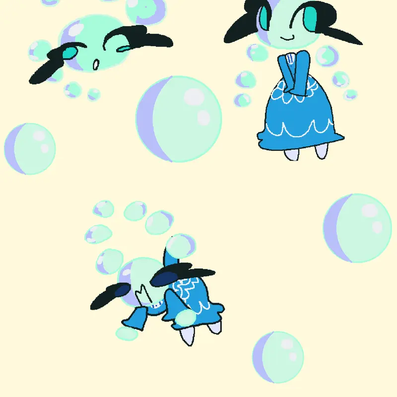 Meet Bubbles the bubble by @Mccfam3andsody