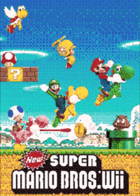New Super Mario Bros Wii Castle Port