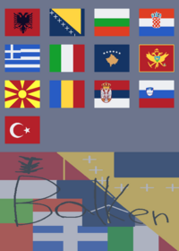 Flag band : Balkans