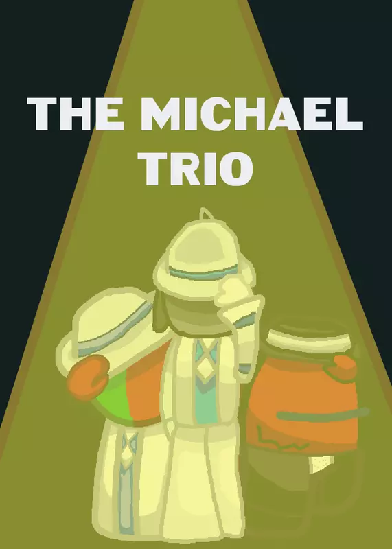 The Michael Jackson trio by @el_mejoralotodo_Castle