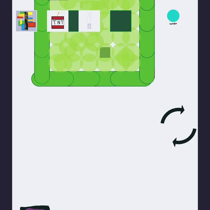 Minecraft slime ragdoll by @2016samu