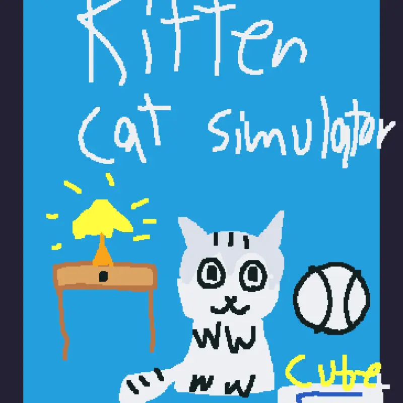 kitten cat simulator by @mini_playstore
