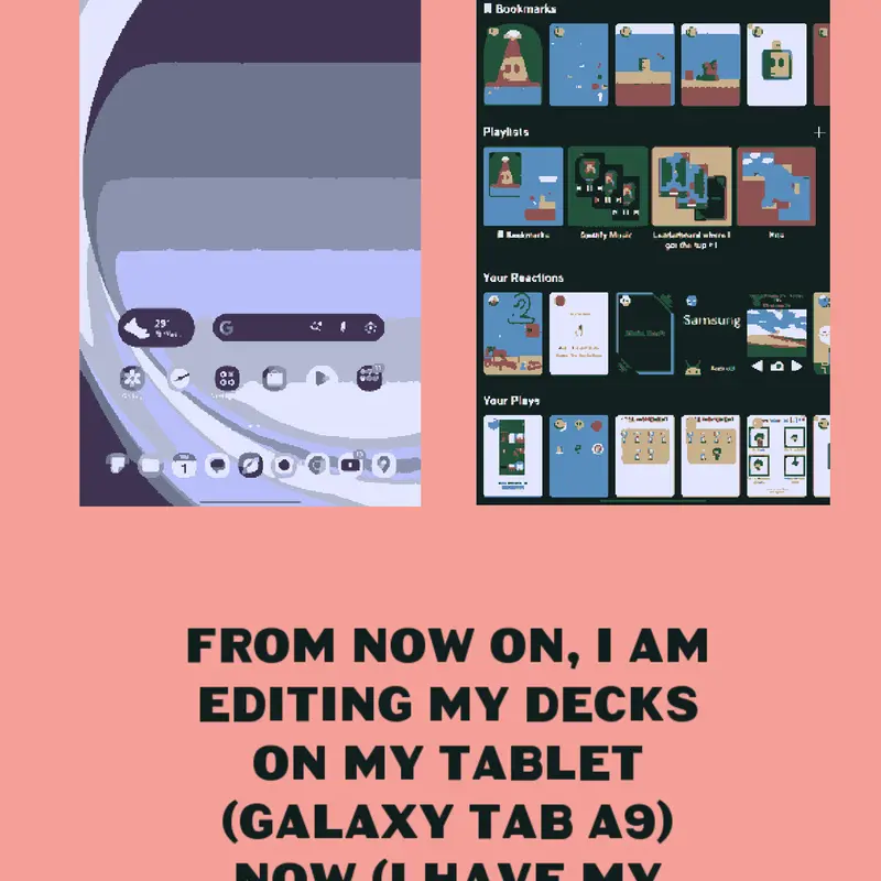 Editing on Galaxy Tab A9 by @Jairus_Daniel